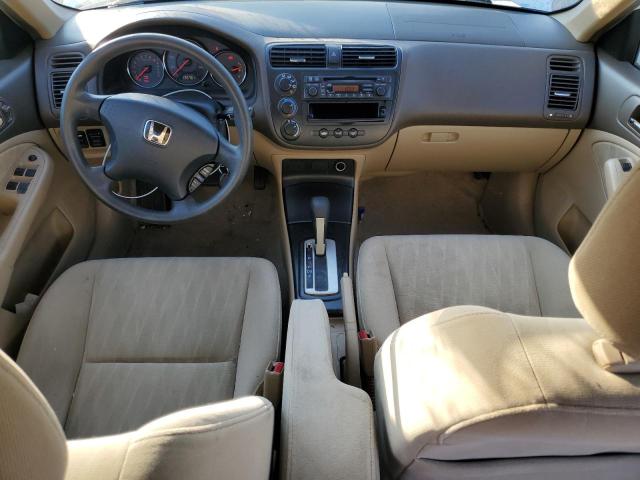 2HGES26773H612293 - 2003 HONDA CIVIC EX WHITE photo 8