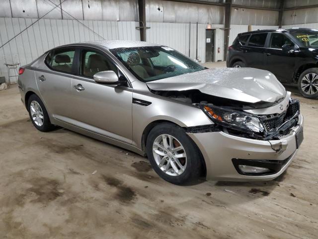 KNAGM4A78D5312210 - 2013 KIA OPTIMA LX SILVER photo 4