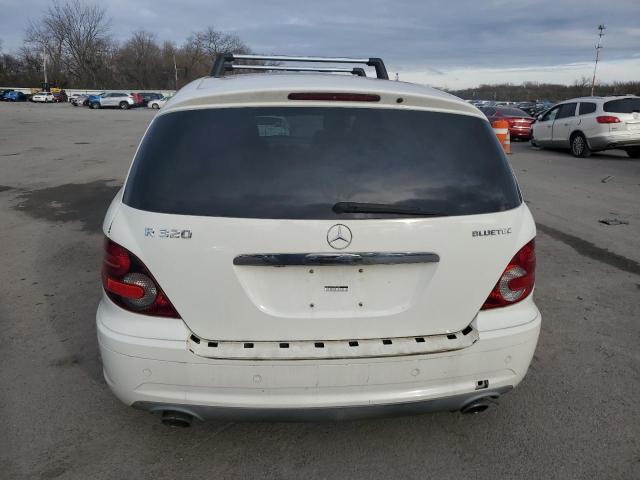 4JGCB25E79A094758 - 2009 MERCEDES-BENZ R 320 WHITE photo 6