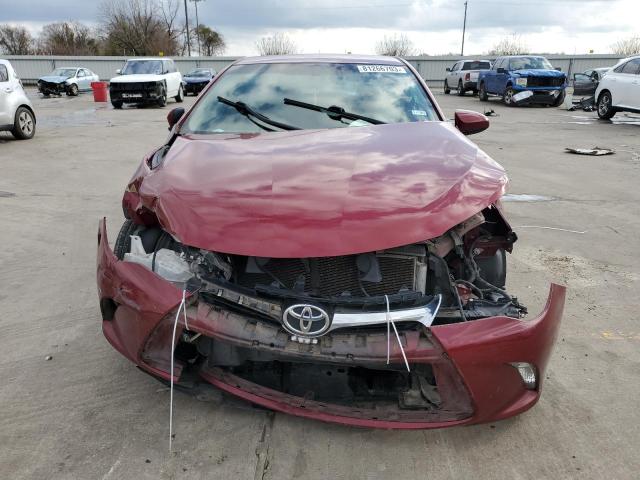 4T1BF1FK1HU692372 - 2017 TOYOTA CAMRY LE RED photo 5