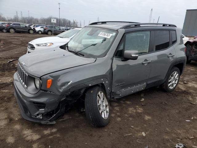 ZACNJDD14MPM97287 - 2021 JEEP RENEGADE LIMITED GRAY photo 1