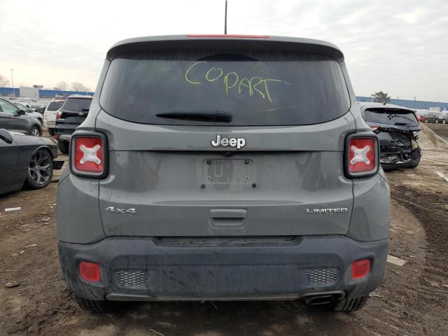 ZACNJDD14MPM97287 - 2021 JEEP RENEGADE LIMITED GRAY photo 6