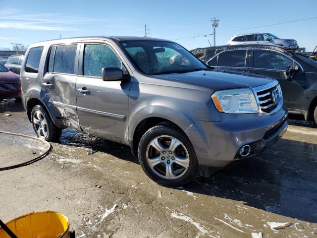 5FNYF3H44EB007844 - 2014 HONDA PILOT EX GRAY photo 4