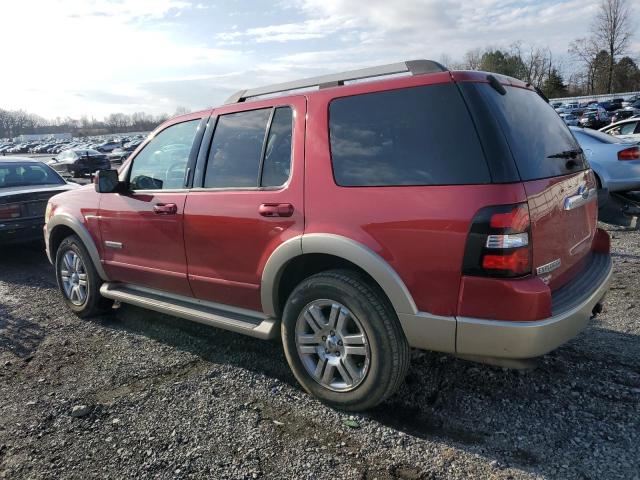 1FMEU74E37UA62760 - 2007 FORD EXPLORER EDDIE BAUER RED photo 2