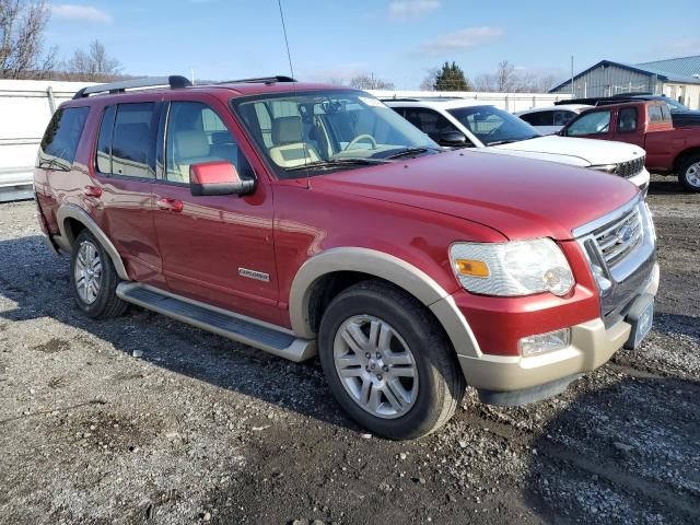 1FMEU74E37UA62760 - 2007 FORD EXPLORER EDDIE BAUER RED photo 4