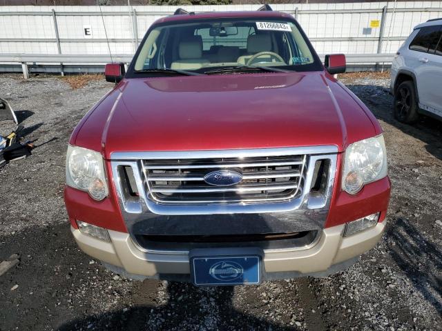 1FMEU74E37UA62760 - 2007 FORD EXPLORER EDDIE BAUER RED photo 5