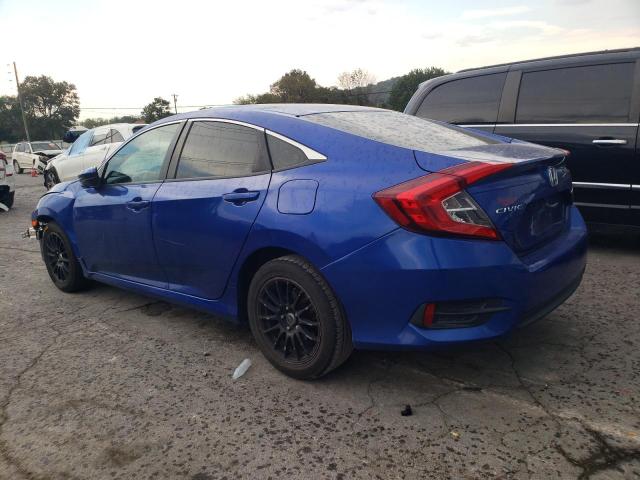19XFC2F61KE013875 - 2019 HONDA CIVIC LX BLUE photo 2