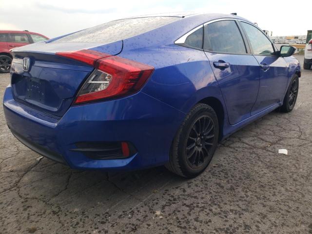 19XFC2F61KE013875 - 2019 HONDA CIVIC LX BLUE photo 3