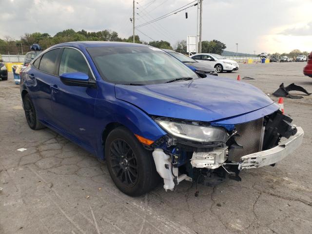 19XFC2F61KE013875 - 2019 HONDA CIVIC LX BLUE photo 4