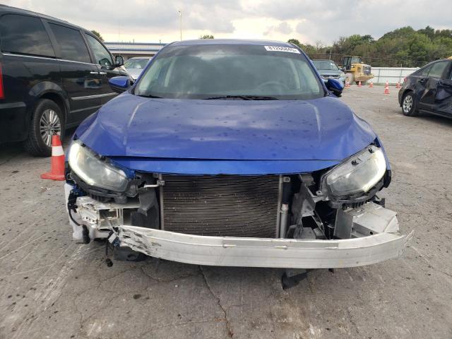 19XFC2F61KE013875 - 2019 HONDA CIVIC LX BLUE photo 5