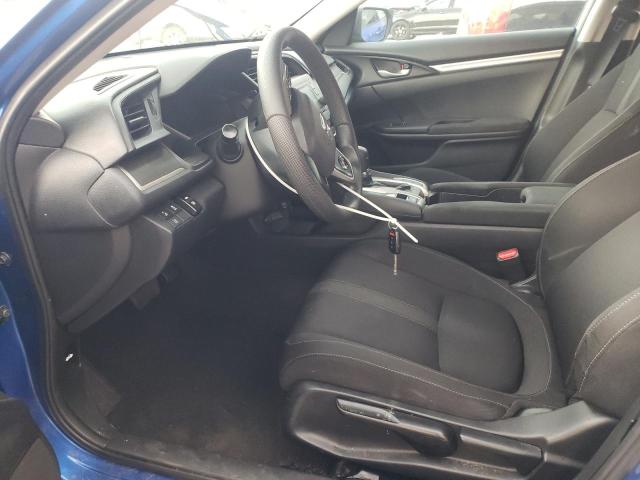 19XFC2F61KE013875 - 2019 HONDA CIVIC LX BLUE photo 7