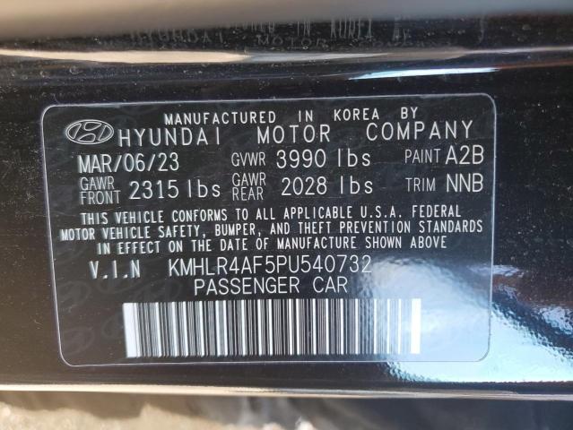 KMHLR4AF5PU540732 - 2023 HYUNDAI ELANTRA N LINE BLACK photo 13