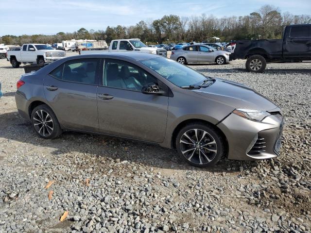 2T1BURHE6HC876803 - 2017 TOYOTA COROLLA L GRAY photo 4