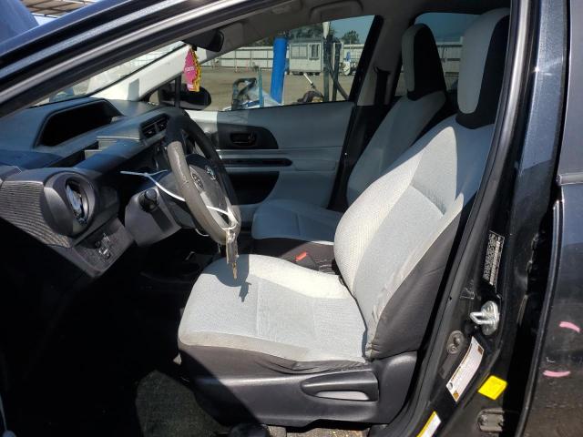 JTDKDTB36D1528003 - 2013 TOYOTA PRIUS C შავი ფოტო 7