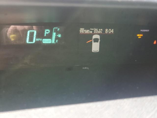 JTDKDTB36D1528003 - 2013 TOYOTA PRIUS C შავი ფოტო 9