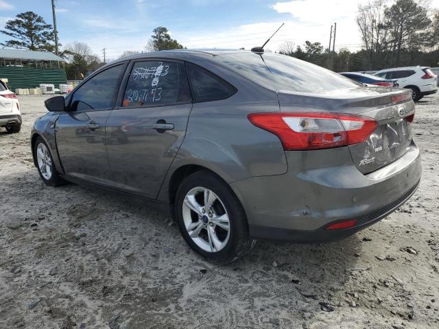 1FADP3F22EL233896 - 2014 FORD FOCUS SE GRAY photo 2