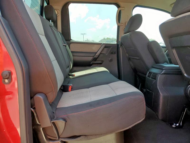 1N6BA0EC9AN319407 - 2010 NISSAN TITAN XE 红色 照片 10