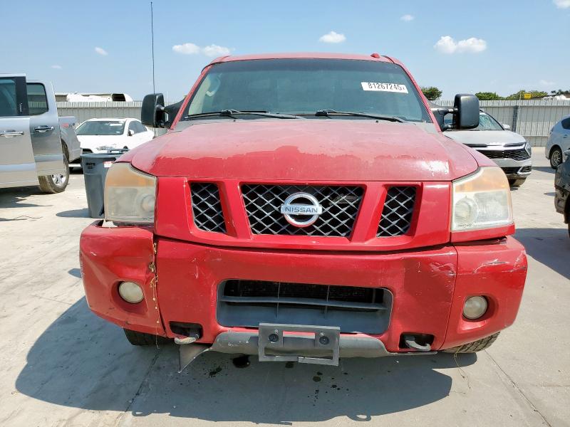 1N6BA0EC9AN319407 - 2010 NISSAN TITAN XE 红色 照片 5