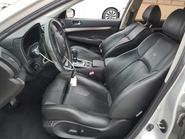 JN1CV6AP9BM505305 - 2011 INFINITI G37 BASE GRAY photo 7