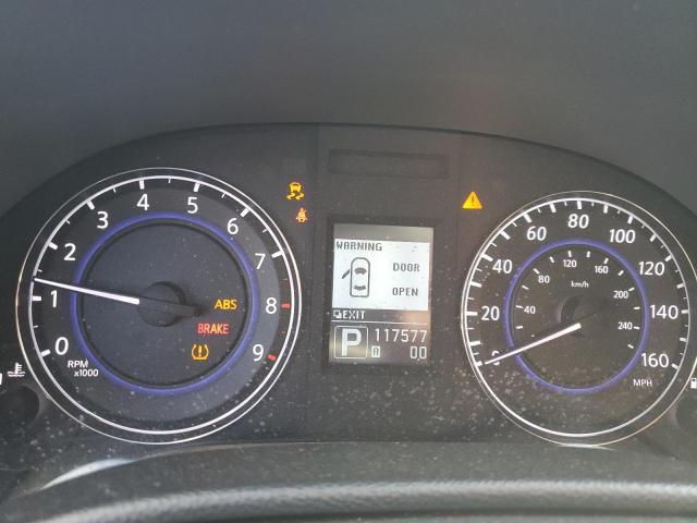 JN1CV6AP9BM505305 - 2011 INFINITI G37 BASE GRAY photo 9