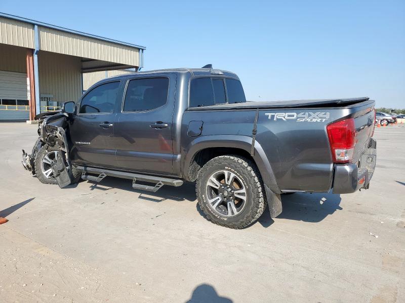 3TMCZ5AN8GM018179 - 2016 TOYOTA TACOMA DOUBLE CAB GRAY photo 2