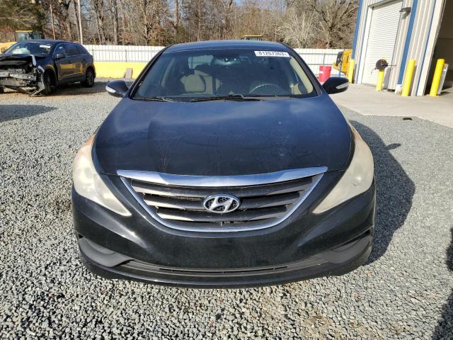 5NPEB4AC7EH885677 - 2014 HYUNDAI SONATA GLS BLACK photo 5