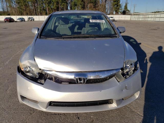 2HGFA16879H517087 - 2009 HONDA CIVIC EX SILVER photo 5