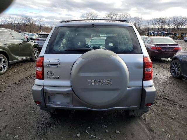 JTEGD20V740014389 - 2004 TOYOTA RAV4 GRAY photo 6