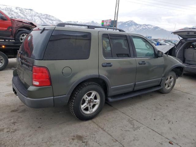 1FMZU73E53UA89780 - 2003 FORD EXPLORER XLT GREEN photo 3