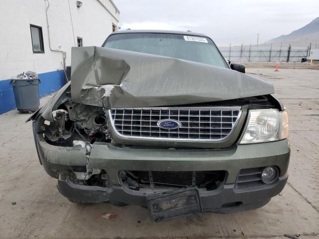 1FMZU73E53UA89780 - 2003 FORD EXPLORER XLT GREEN photo 5