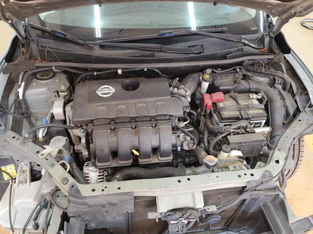 3N1AB7AP9DL619324 - 2013 NISSAN SENTRA S 银色 照片 11