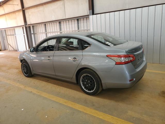 3N1AB7AP9DL619324 - 2013 NISSAN SENTRA S 银色 照片 2