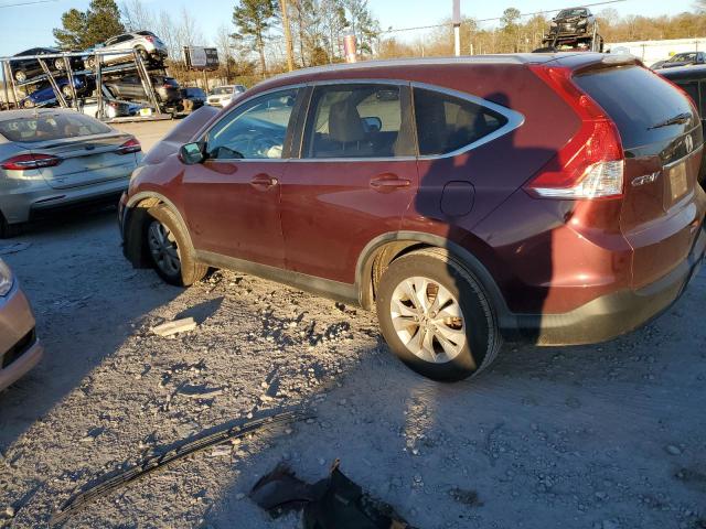 5J6RM3H74EL009637 - 2014 HONDA CR-V EXL MAROON photo 2