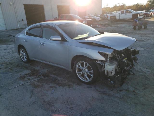 1N4AA5AP5EC905582 - 2014 NISSAN MAXIMA S SILVER photo 4