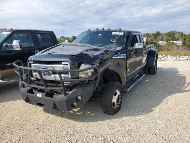 1FT8W4DTXDEB58979 - 2013 FORD F450 SUPER DUTY BLACK photo 1