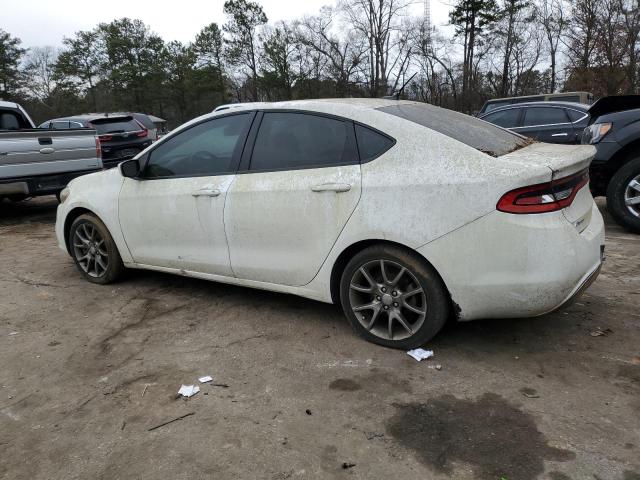 1C3CDFBA0DD322084 - 2013 DODGE DART SXT WHITE photo 2