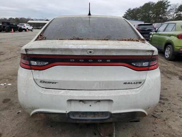 1C3CDFBA0DD322084 - 2013 DODGE DART SXT WHITE photo 6