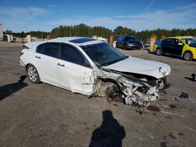 5KBCP3F85AB011717 - 2010 HONDA ACCORD EXL WHITE photo 4