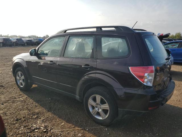 JF2SHABC5DH410672 - 2013 SUBARU FORESTER 2.5X მუქწითელი ფოტო 2