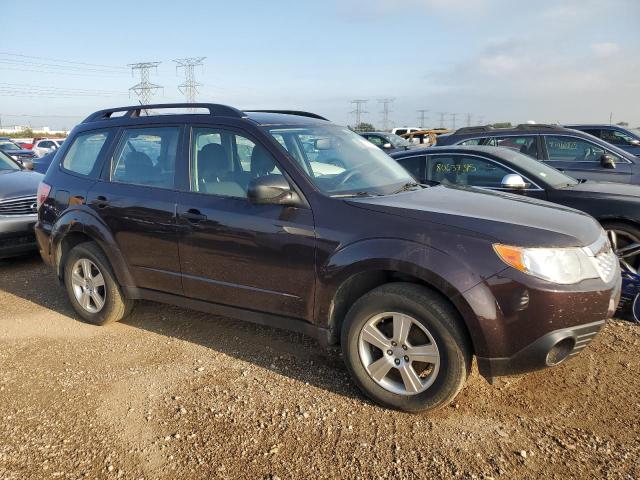 JF2SHABC5DH410672 - 2013 SUBARU FORESTER 2.5X მუქწითელი ფოტო 4