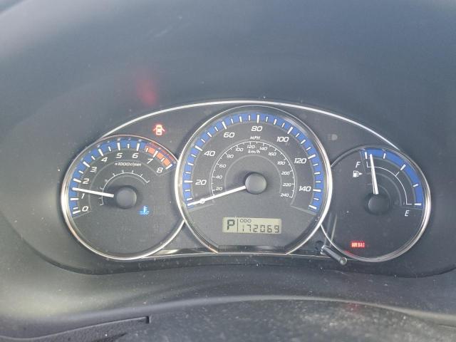 JF2SHABC5DH410672 - 2013 SUBARU FORESTER 2.5X მუქწითელი ფოტო 9