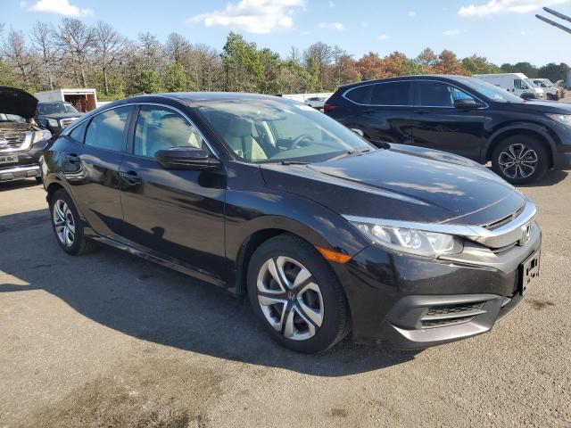 19XFC2F50GE241591 - 2016 HONDA CIVIC LX BLACK photo 4