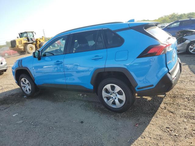 2T3F1RFV6KC021255 - 2019 TOYOTA RAV4 LE BLUE photo 2