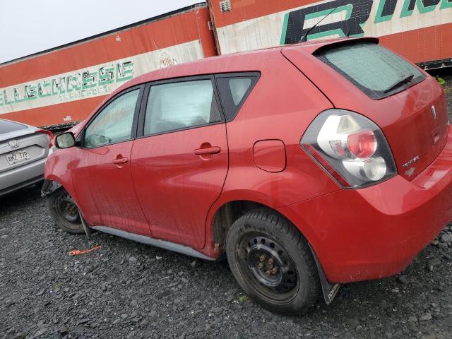 5Y2SP67869Z426934 - 2009 PONTIAC VIBE წითელი ფოტო 2