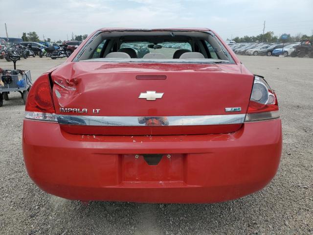 2G1WB5EKXA1193705 - 2010 CHEVROLET IMPALA LT RED photo 6
