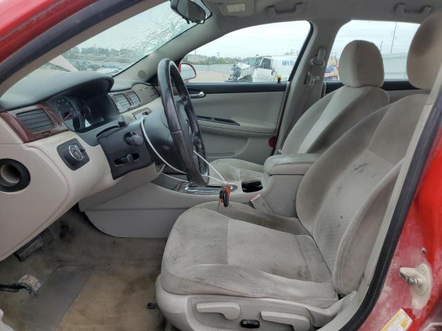 2G1WB5EKXA1193705 - 2010 CHEVROLET IMPALA LT RED photo 7
