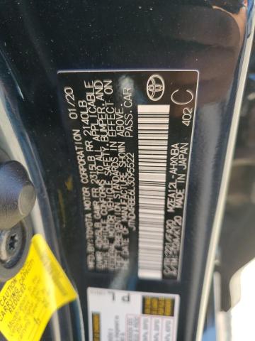 JTND4RBE6L3095522 - 2020 TOYOTA COROLLA SE 蓝色 照片 12