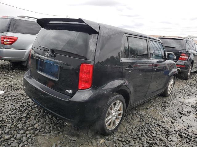 JTLKE50E881043563 - 2008 TOYOTA SCION XB BLACK photo 3