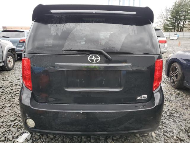 JTLKE50E881043563 - 2008 TOYOTA SCION XB BLACK photo 6