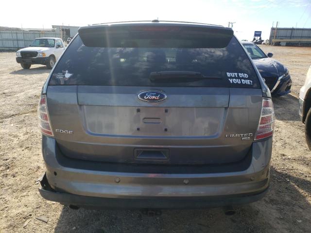 2FMDK4KC7ABA49489 - 2010 FORD EDGE LIMITED GRAY photo 6